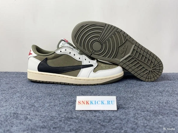 Cheap TBK Low 1 OG 3568 Air Jordan Travis x Scott Stretchable DM7866- 1016